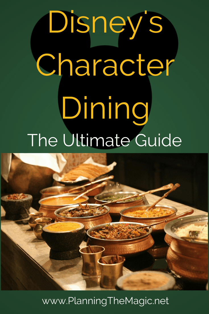 Disney character dining