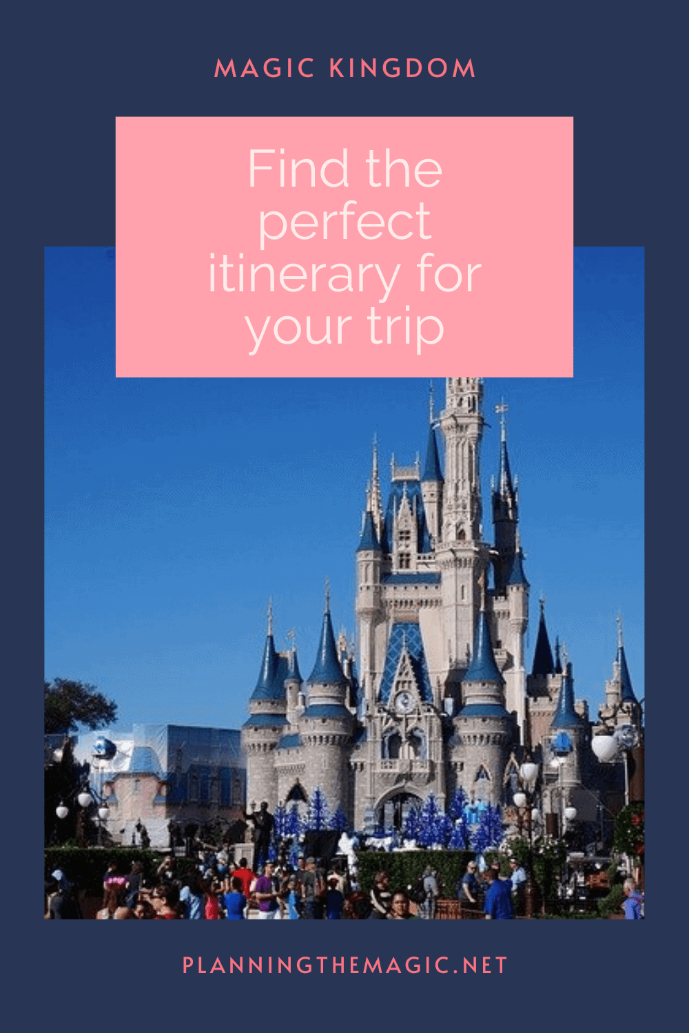 magic kingdom itinerary