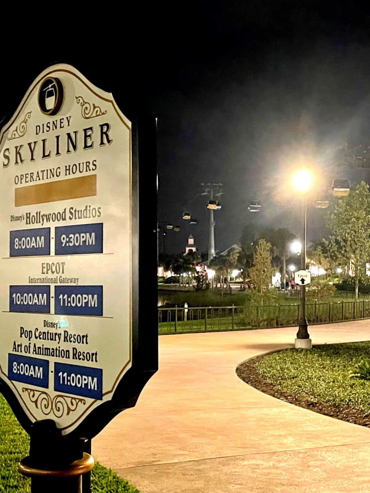 disney skyliner map