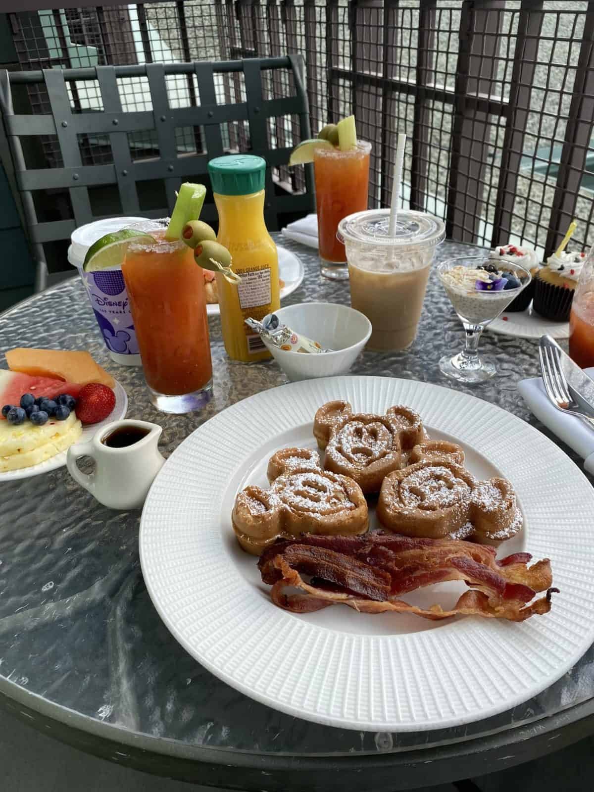 Disneyland Mickey Waffles