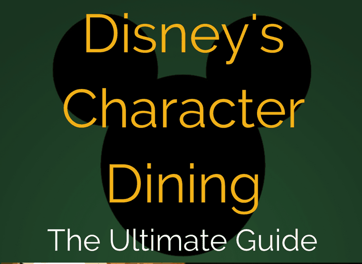 disney character dining